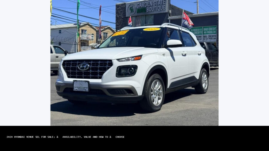 2020 Hyundai Venue SEL for sale