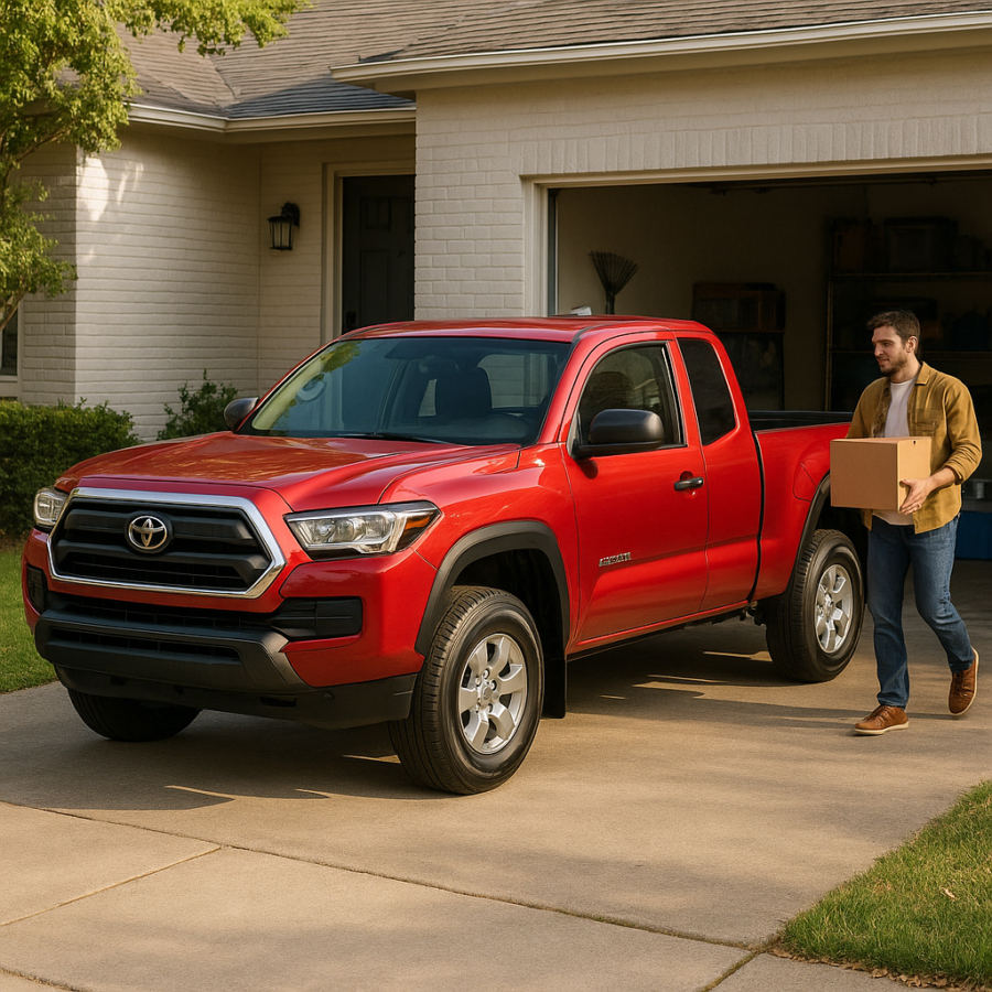 Illustrative product-in-use image for 2024 Toyota Tacoma SR5 Xtracab 2WD
